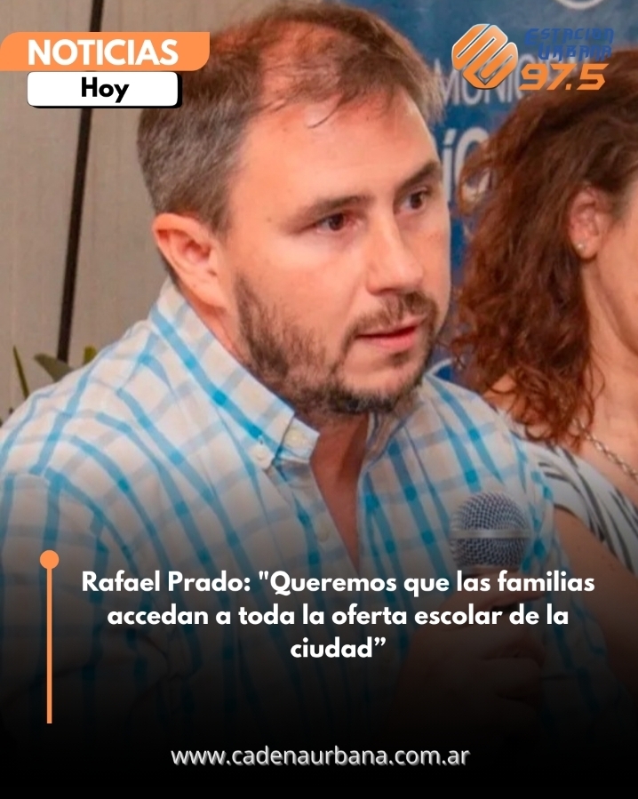 Rafaela Prado: Queremos que las familias accedan a toda la oferta escolar de la ciudad