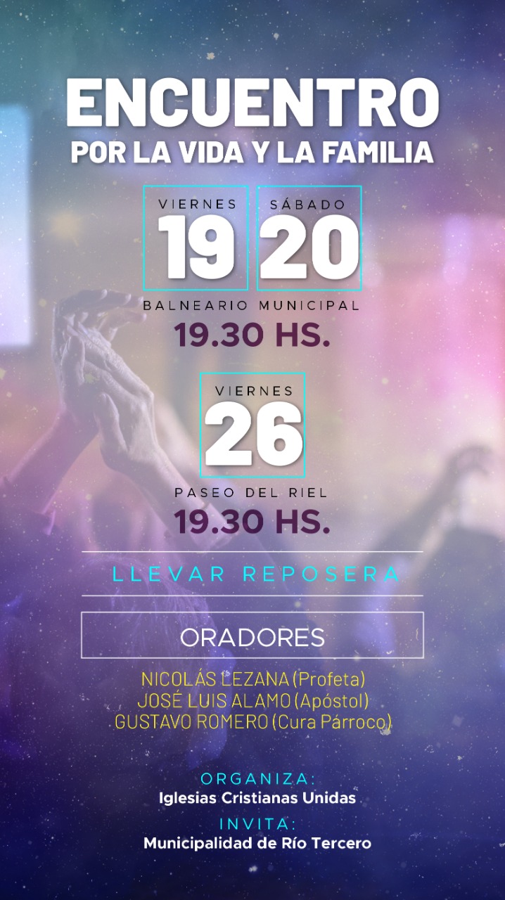 ENCUENTRO POR LA VIDA Y LA FAMILIA