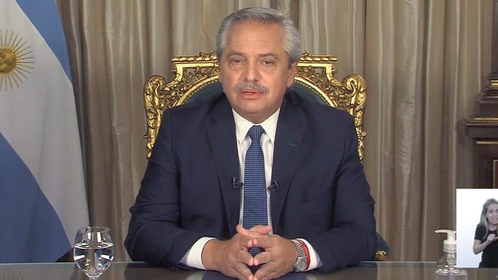 El Presidente en Cadena nacional llamó a 