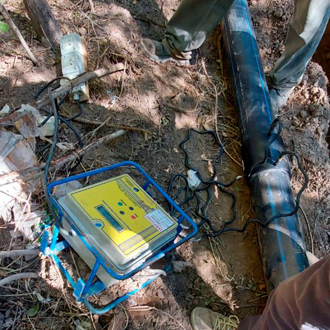  La Cooperativa de Obras está culminando la obra de agua que llega al ingreso del nuevo loteo “La Conquista”