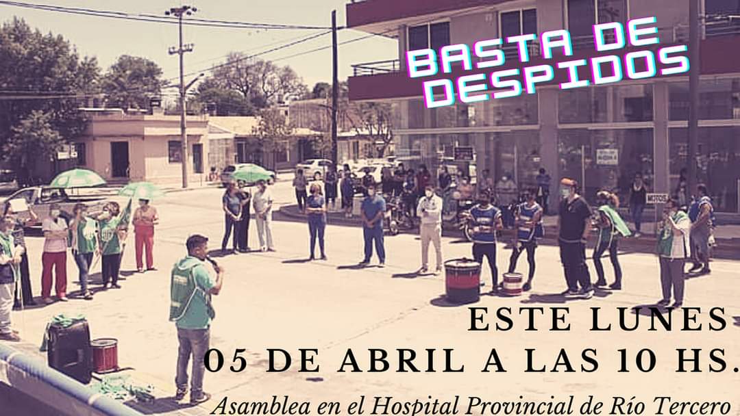 A.T.E.: A LAS 10HS ASAMBLEA EN EL HOSPITAL PROVINCIAL 
