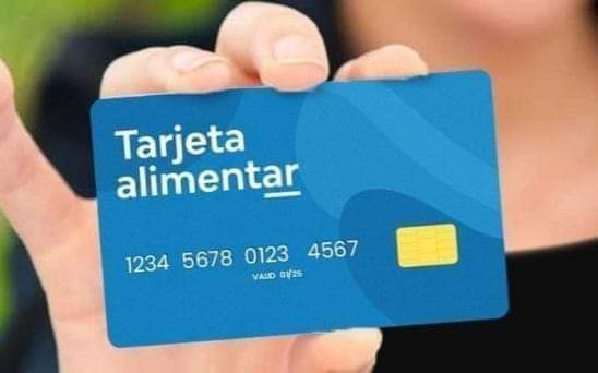 TARJETA ALIMENTAR: EL VIERNES 16 SE ACREDITA EL MONTO DE ABRIL