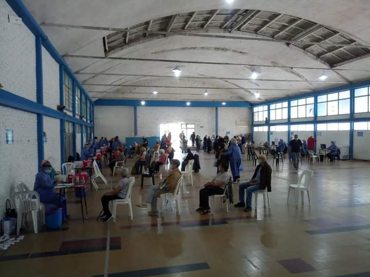 MAÑANA VACUNAN A 400 ADULTOS MAYORES EN 9 DE JULIO