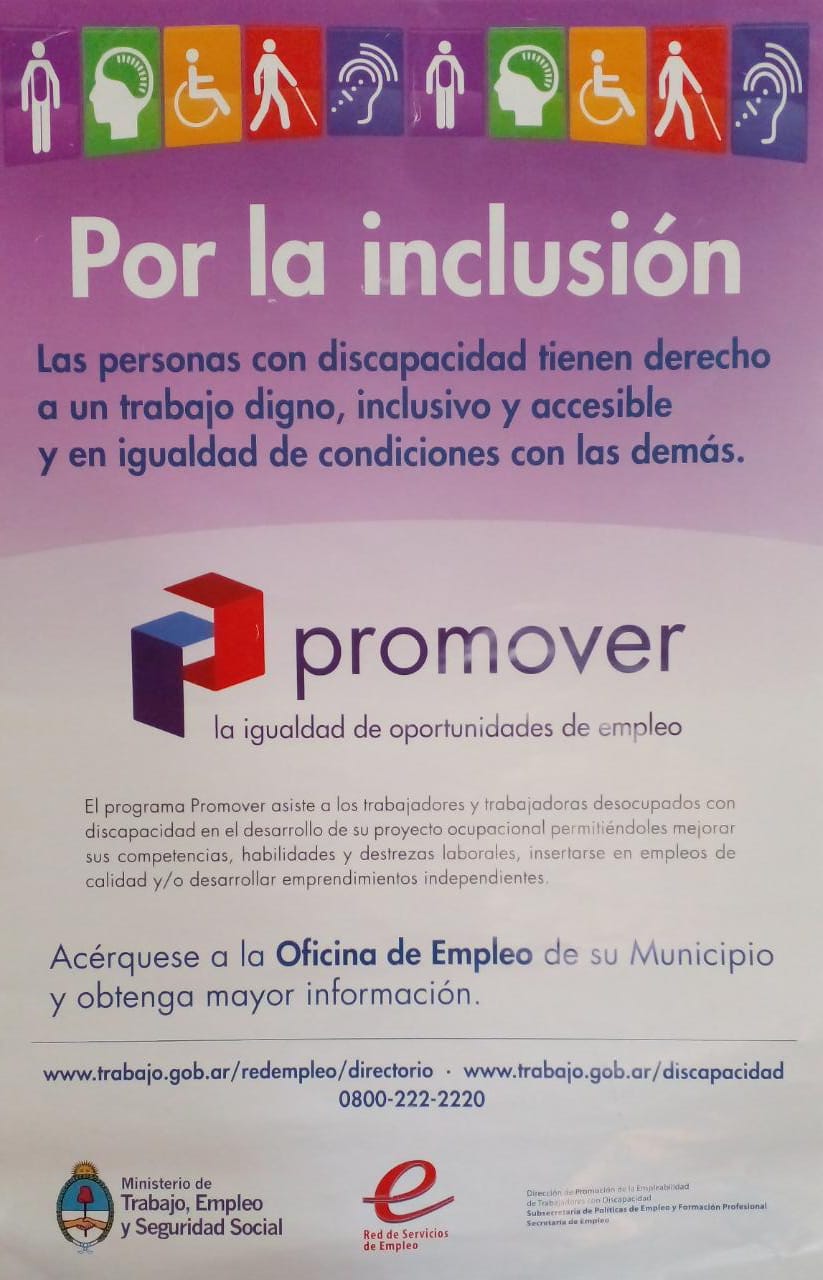 PROMOVER IGUALDAD, UN PROGRAMA DE INSERCIÓN LABORAL PARA DISCAPACITADOS