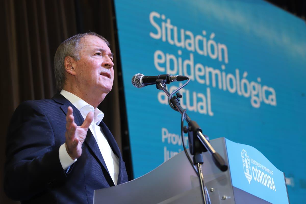 Juan Schiaretti :Hemos controlado tres brotes, pero no la pandemia