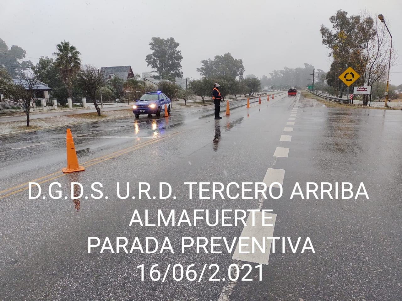 ATENCIÓN: RECOMIENDAN CIRCULAR CON PRECAUCIÓN 