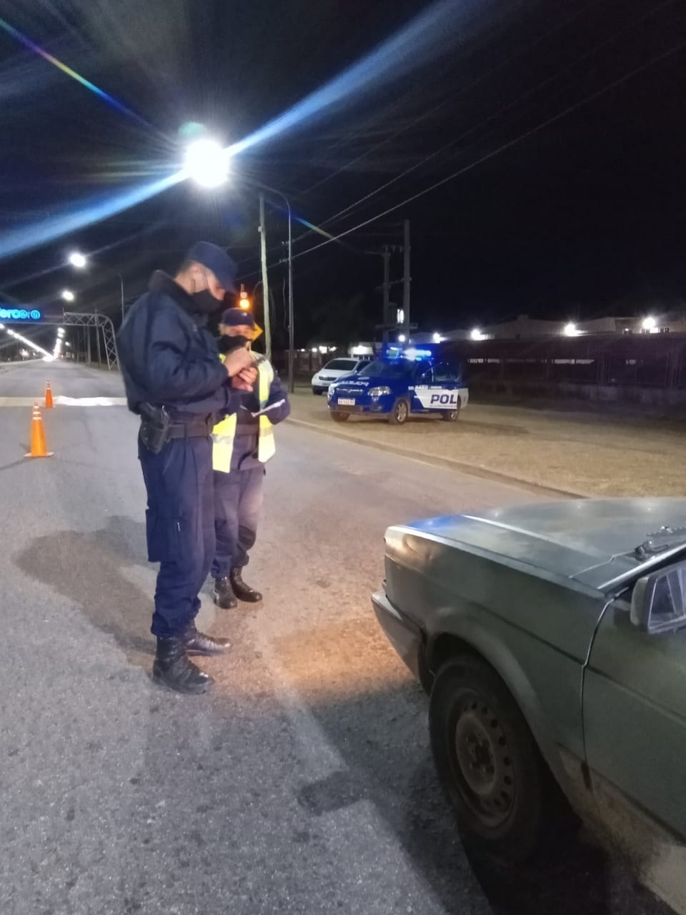 Parte Policial: Controles vehiculares, Allanamiento, Detención, Robo, Desarticulación de reunión