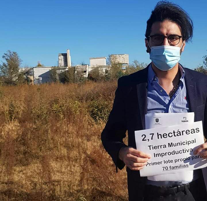 BANCO DE TIERRAS: RECOLECTAN FIRMAS EN APOYO A LA INICIATIVA