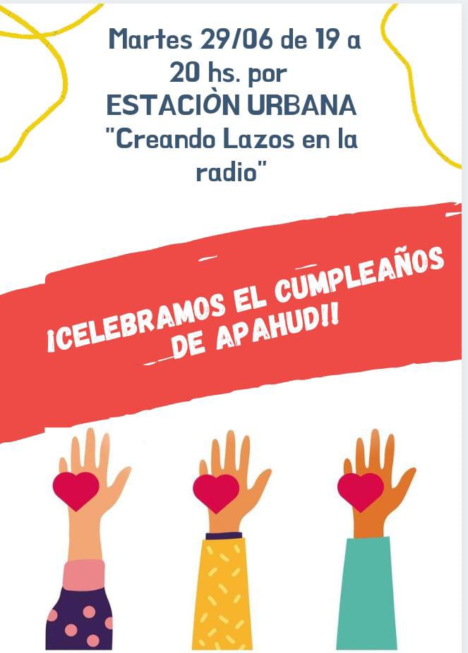 CREANDO LAZOS EN LA RADIO CELEBRÓ EL CUMPLE DE APAHUD