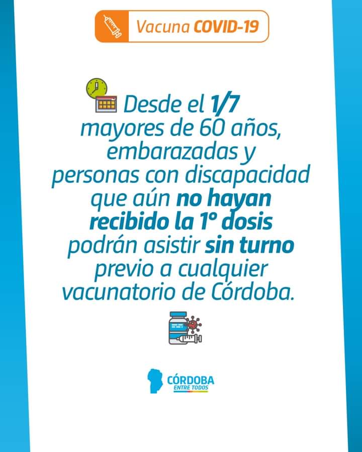 SE AMPLIA LA COBERTURA DE VACUNAS SIN NOTIFICACIÓN