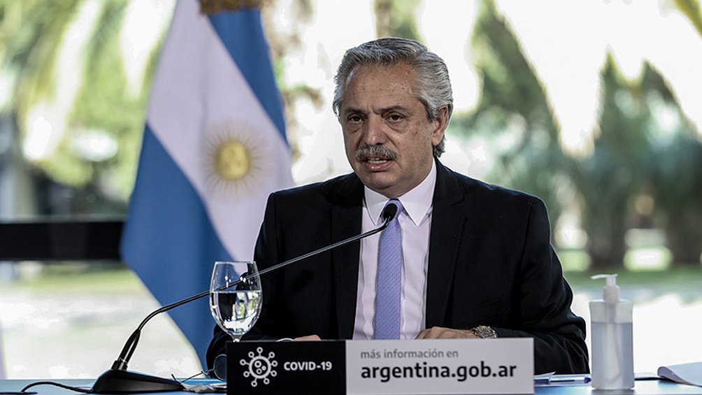 Alberto Fernández anunció una nueva prórroga del IFE que abarcará a todo el país