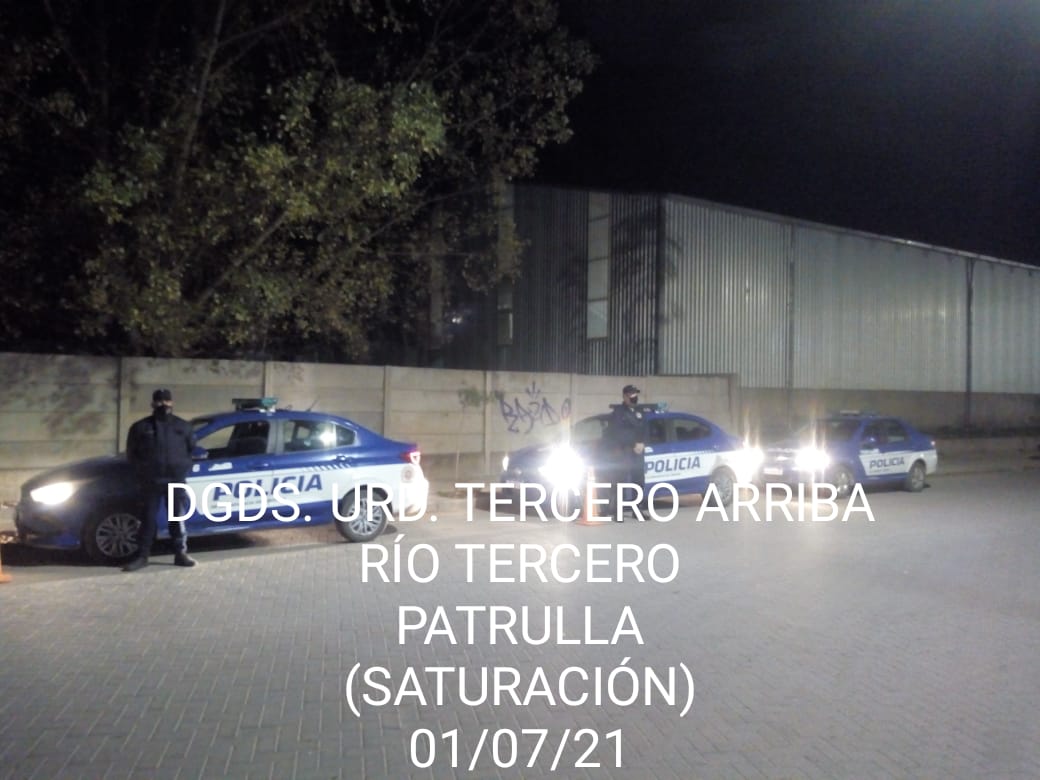 Parte Policial: Hecho de Suicidio, Allanamiento y secuestro, Operativos saturación 