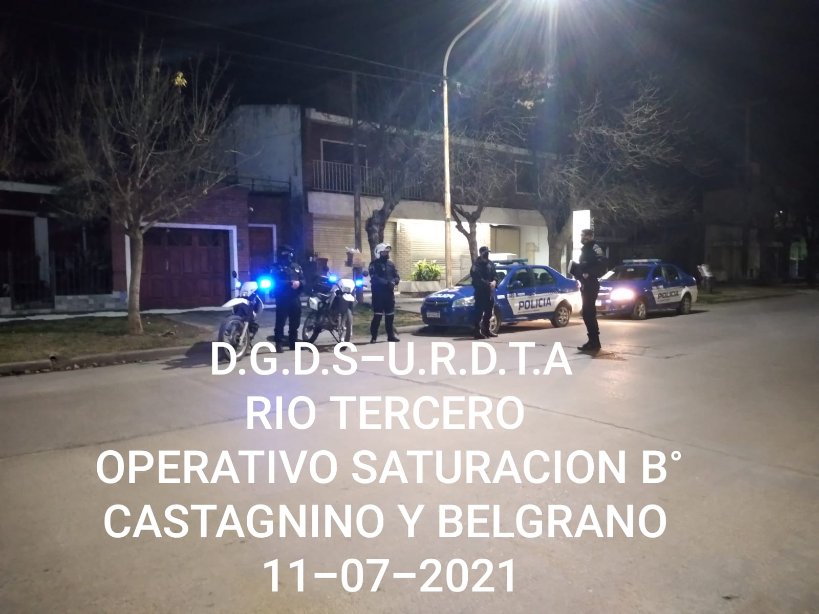 PARTE POLICIAL DEL FIN DE SEMANA: INCENDIO, HURTO, ACCIDENTE CON LESIONADOS, OPERATIVOS SATURACIÓN 