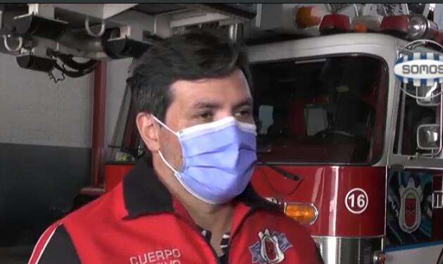 GRAN ACTIVIDAD DE BOMBEROS ENTRE VIERNES Y LUNES