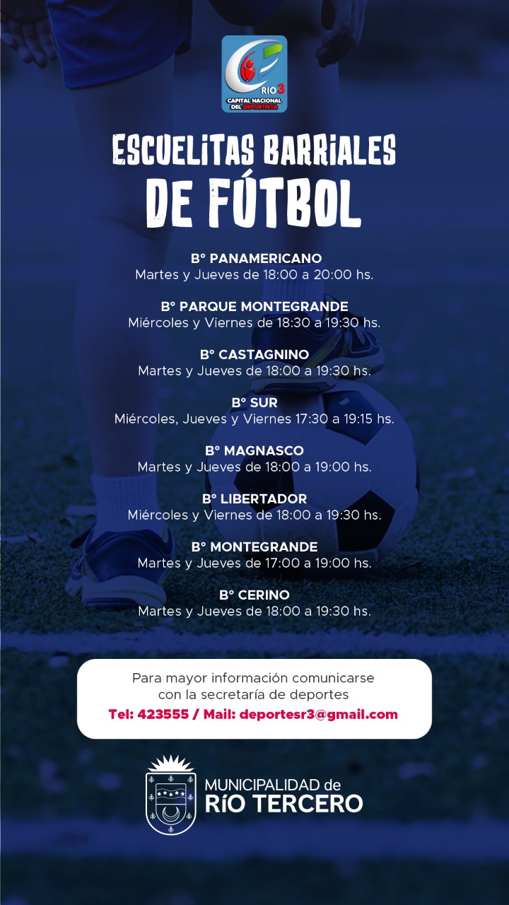 VOLVIERON LOS TALLERES Y ESCUELAS DE DEPORTES A LOS BARRIOS