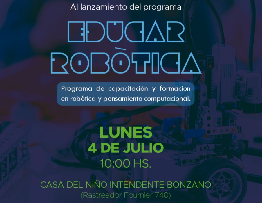 SE REALIZA HOY EL LANZAMIENTO DEL PROGRAMA EDUCAR ROBÓTICA