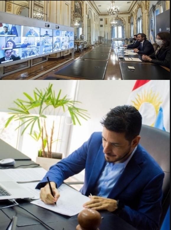 El Intendente Marcos Ferrer estuvo en la presentación del Plan Nacional de Suelo Urbano