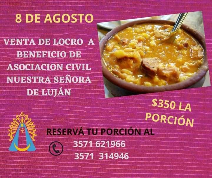 LOCRO EN LA ASOCIACIÓN NUESTRA SEÑORA DE LUJÁN