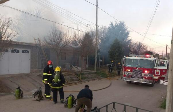 Abel Domínguez  (Jefe del cuerpo de Bomberos) 