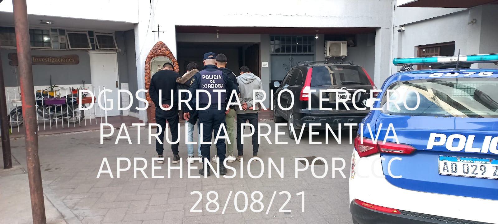 PARTE POLICIAL DEL FIN DE SEMANA: ROBOS, PEDIDO DE DETENCIÓN, ARREBATÓ, DETENIDO CONTRAVENCIONAL, ACCIDENTE DE TRÁNSITO 