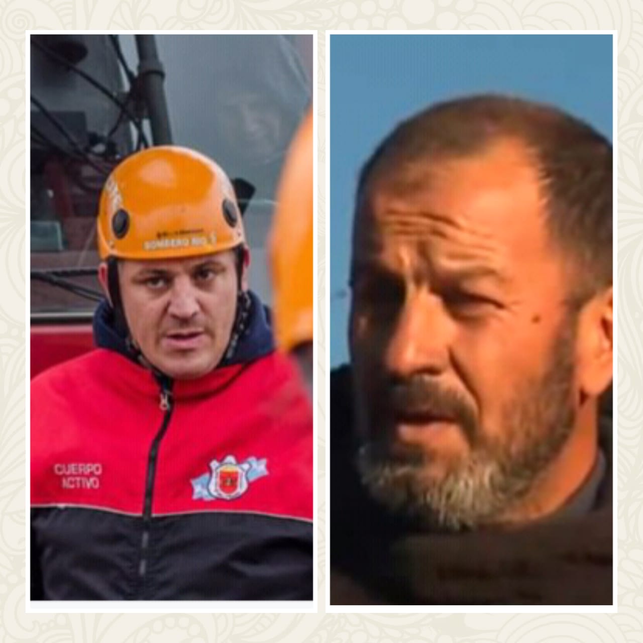 Ángel Berrino y una historia de coincidencias en medio de los incendios