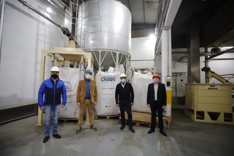 Villa Ascasubi: empresa manicera accedió al gas natural