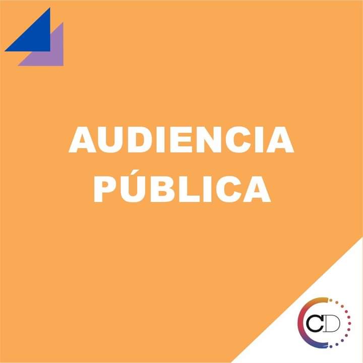 HASTA EL MEDIODÍA SE PUEDE INSCRIBIR PARA LA AUDIENCIA PUBLICA DE MAÑANA