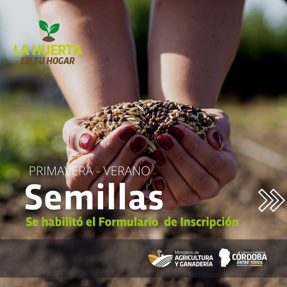 SE ABRIERON INSCRIPCIONES PARA EL PROGRAMA “HUERTA EN TU HOGAR”