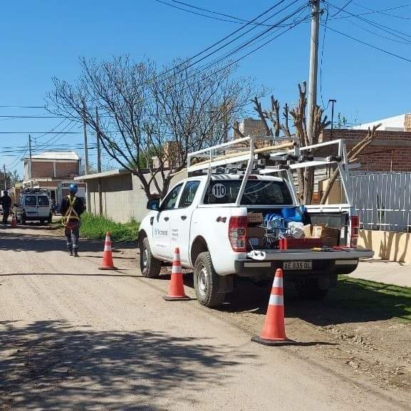 LA COOPERATIVA COMENZÓ CON LA OBRA DE FIBRA ÓPTICA EN BARRIO PARQUE MONTEGRANDE  LA 