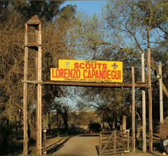 ROBARON EN LAS INSTALACIONES DEL GRUPO SCOUTS LORENZO CAPANDEGUI 