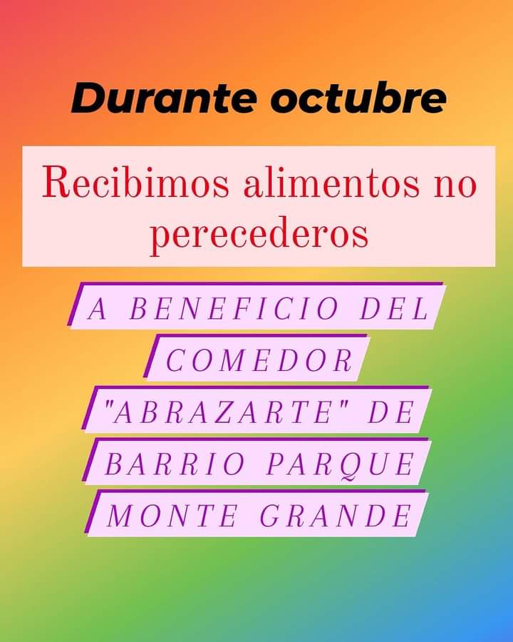Un litro de leche por Mes en pandemia continúa con la colecta de alimentos no perecederos.