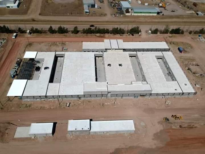 Guillermo Aliciardi (Ingeniero a cargo del Nuevo Hospital):“Estamos alrededor del 65% de avance de obra