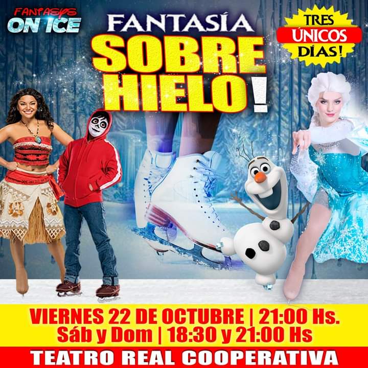 PRIMERA VEZ EN RÍO TERCERO FANTASÍA SOBRE HIELO 