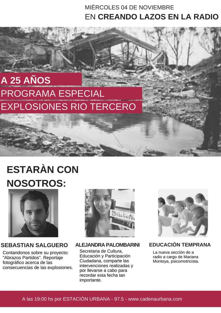 CREANDO LAZOS EN LA RADIO MIÉRCOLES 4 DE NOVIEMBRE  