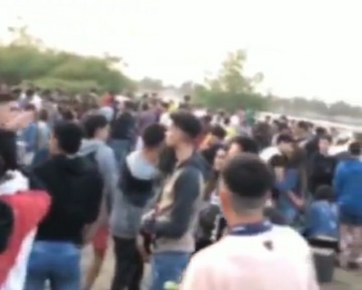 Subcomisario Claudio Argüello (Almafuerte): El personal policial advirtió a los jóvenes que estaban presentes, pero hicieron caso omiso
