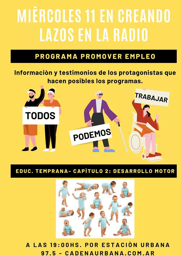 CREANDO LAZOS EN LA RADIO MIÉRCOLES 11 DE NOVIEMBRE  