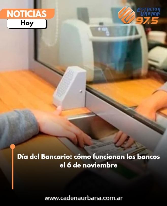 Día del Bancario: sin atención al público este miércoles 6 de noviembre