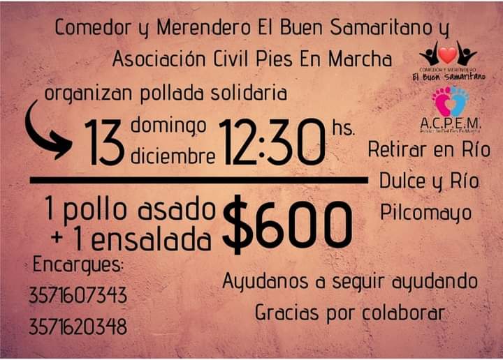 Kevin Juarez  (Cantante de Pone Rec) Pollada solidaria a beneficio del Comedor El buen Samaritano  