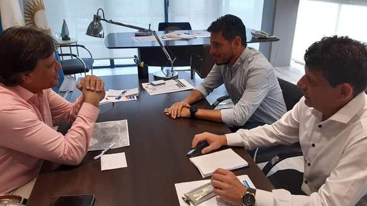 El Intendente Marcos Ferrer tuvo una reuni&oacute;n con el Ministro de Seguridad de la Provincia Alfonso Mosquera