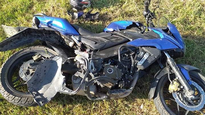 Accidente en el Cruce el Quebracho:  Falleci&oacute; el motociclista 
