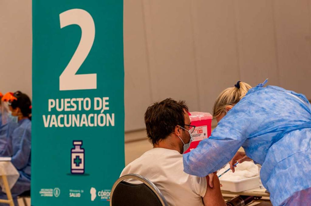 Córdoba ya registra más 20 mil vacunados por coronavirus