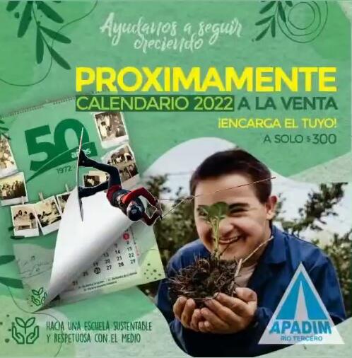 APADIM PONE A LA VENTA UN CALENDARIO AMBIENTAL 