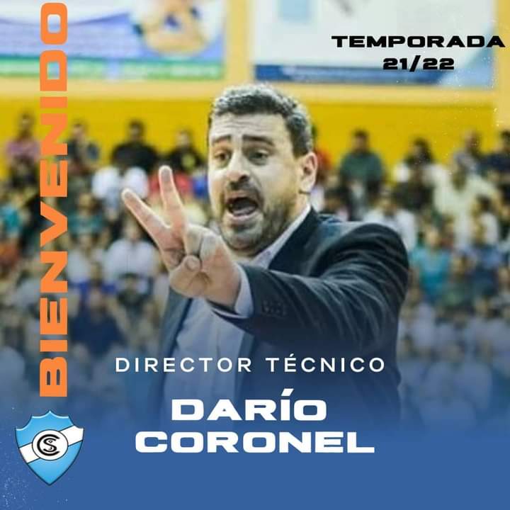 DARÍO “PACHI” CORONEL, NUEVO DT DEL BÁSQUET PATRIOTA