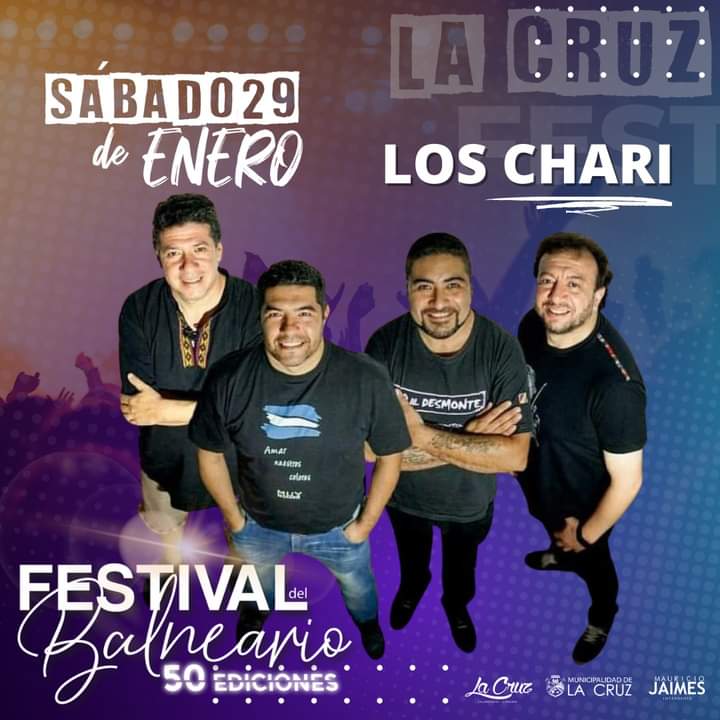 LOS CHARI SE PRESENTAN MAÑANA EN EL FESTIVAL DEL BALNEARIO