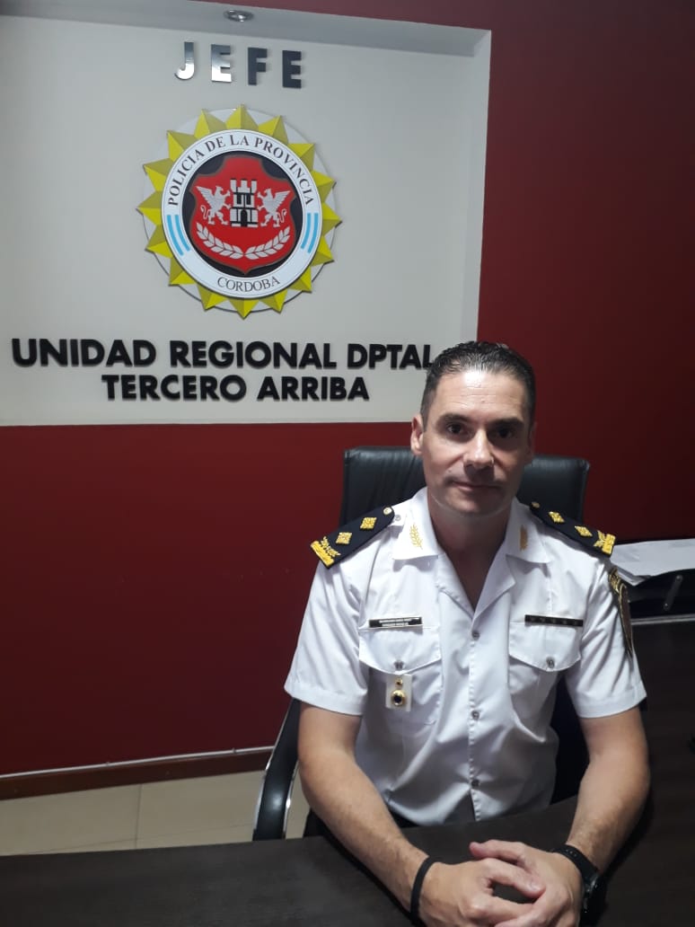 ASUMIÓ EL NUEVO COMISARIO DE LA DEPARTAMENTAL TERCERO ARRIBA MAXIMILIANO FUNES