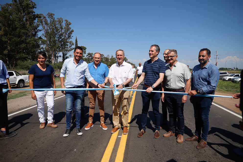 Río Tercero: Schiaretti habilitó la repavimentación de un tramo de la ruta hacia Villa Ascasubi
