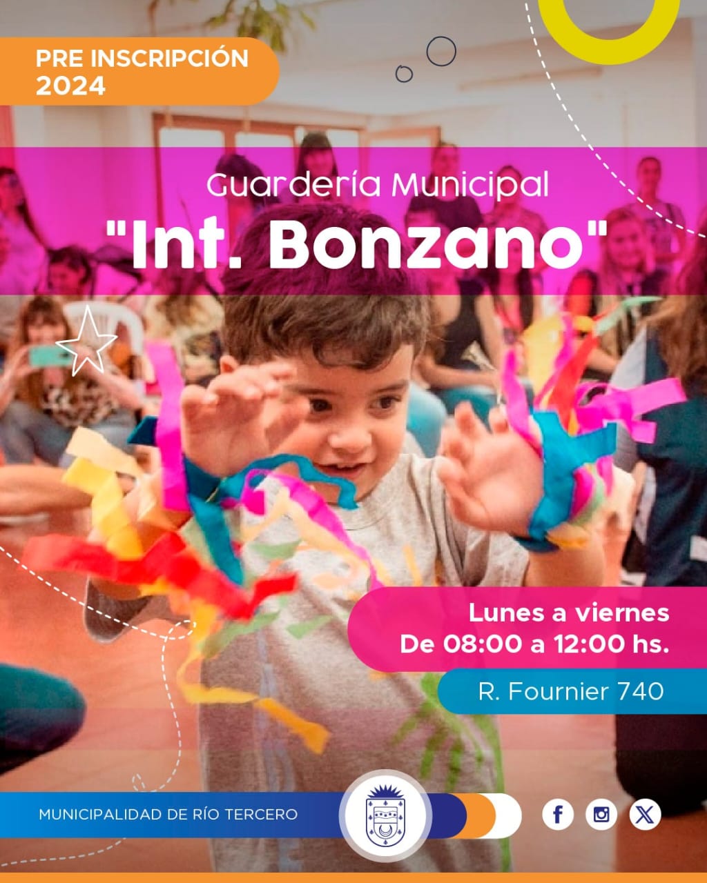 ABREN LAS PRE INSCRIPCIONES PARA LA CASA DEL NIÑO