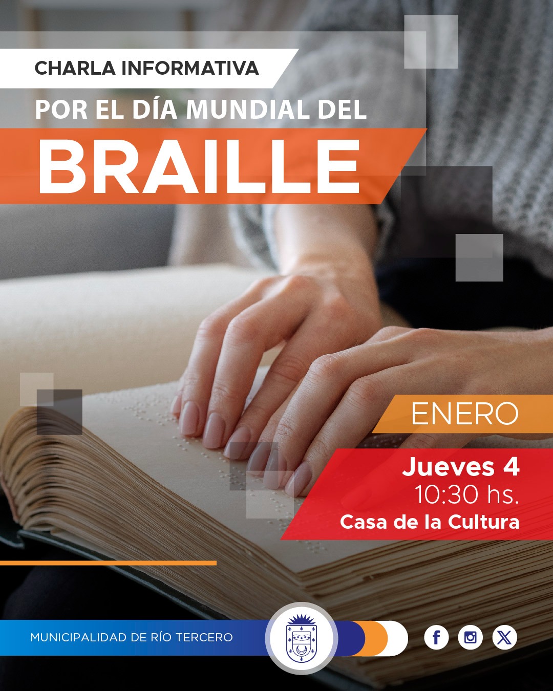 MARIO TRECEK: VAMOS HACER UNA SEÑALIZACIÓN EN CÓDIGO QR Y EN BRAILLE DEL PATRIMONIO CULTURAL DE LA CIUDAD