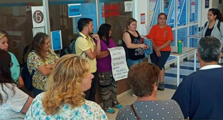 DAVID SALTO: VAMOS A PEDIR POR LA REINCORPORACIÓN DE LOS COMPAÑEROS DESPEDIDOS 