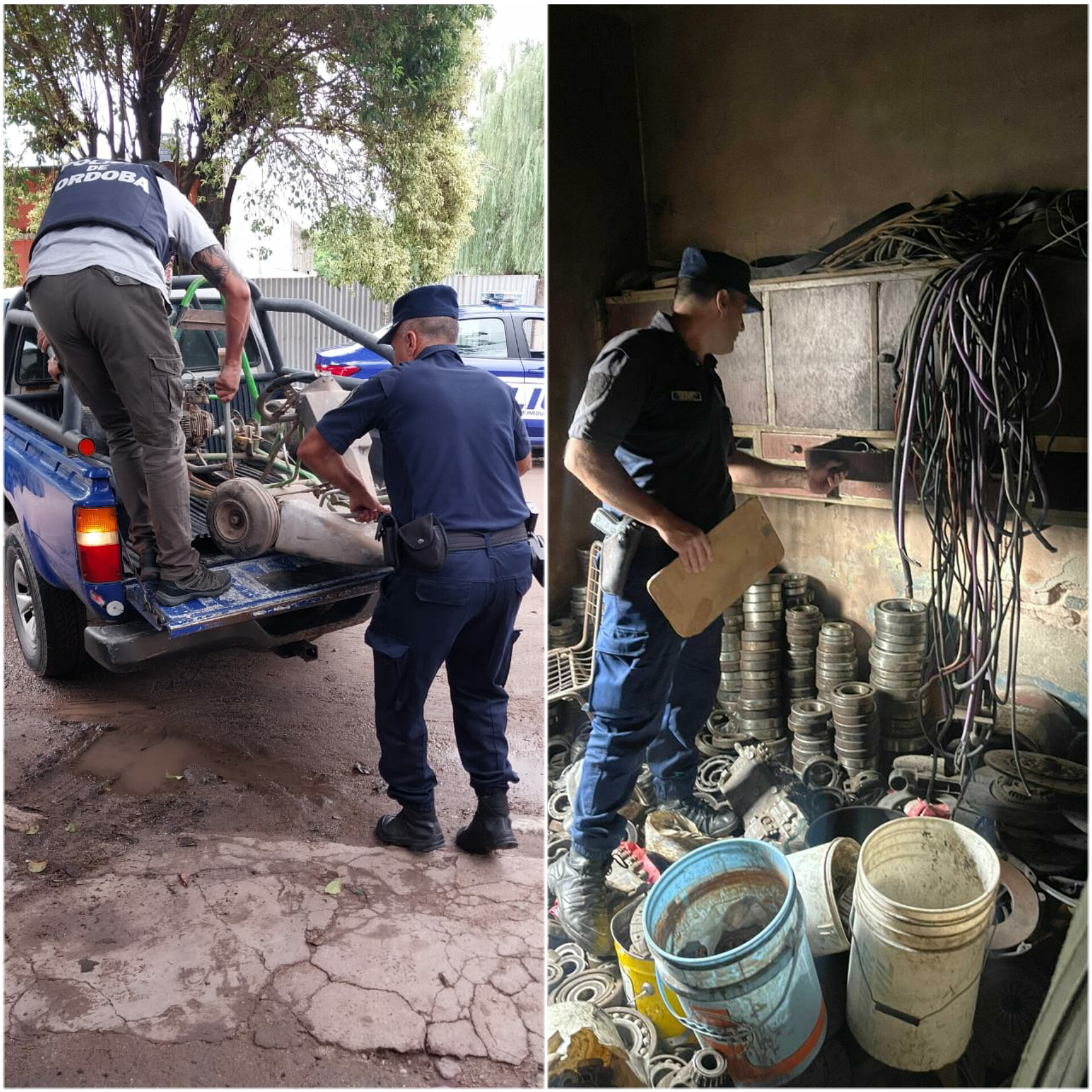 PERSONAL DE INVESTIGACIONES REALIZÓ CONTROLES EN TALLERES Y SECUESTRO DE VEHÍCULOS 